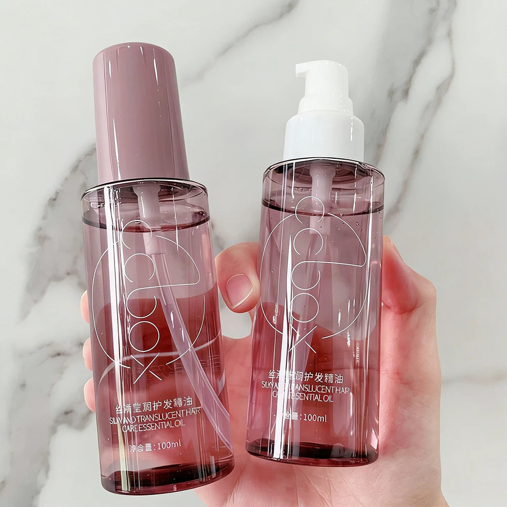 100ml Hair Care Essential Oil Nourishing Repair Dry Frizzy Hair Smooth Shiny Soften Hair Serum for All Hair Types100ml Hair Care