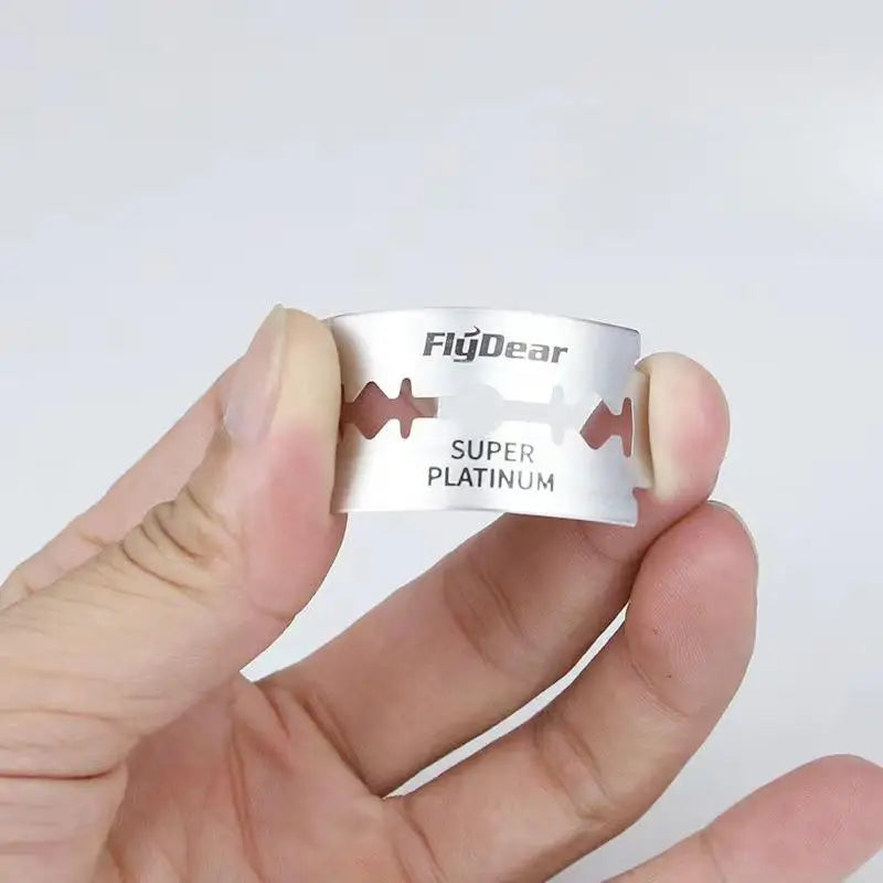 100PCS Stainless Steel Material Durable Barber Shaving Blade Double Edge Safety Razor Extra Stainless Blades