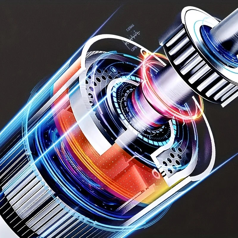 1 Massage Gun, Handheld Deep Muscle Massager for Body, Back, and Neck Pain, Ultra-Compact and Elegant Design, High Torque Drive, 6 Modes and 6 Gears