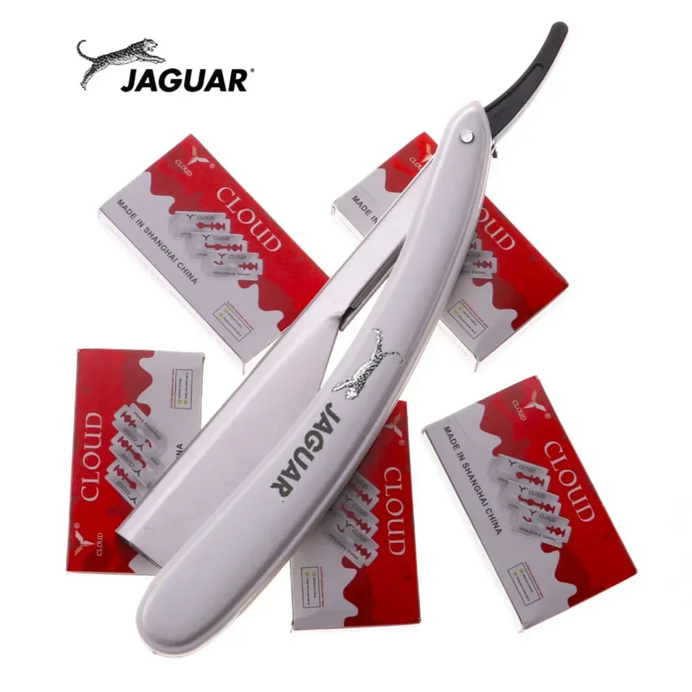 1 set Men/Female Straight Barber edge Razors Folding Shaving Knife Hair Removal Tools With 10pcs Blades