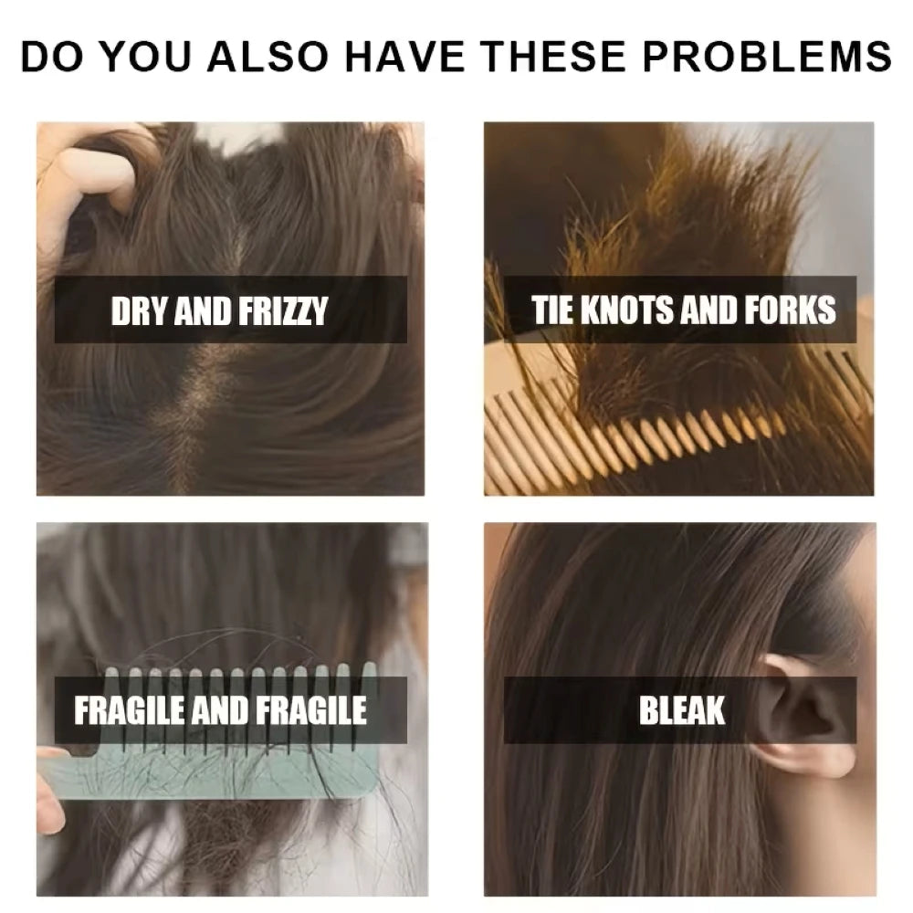 100ml Hair Care Essential Oil Nourishing Repair Dry Frizzy Hair Smooth Shiny Soften Hair Serum for All Hair Types100ml Hair Care