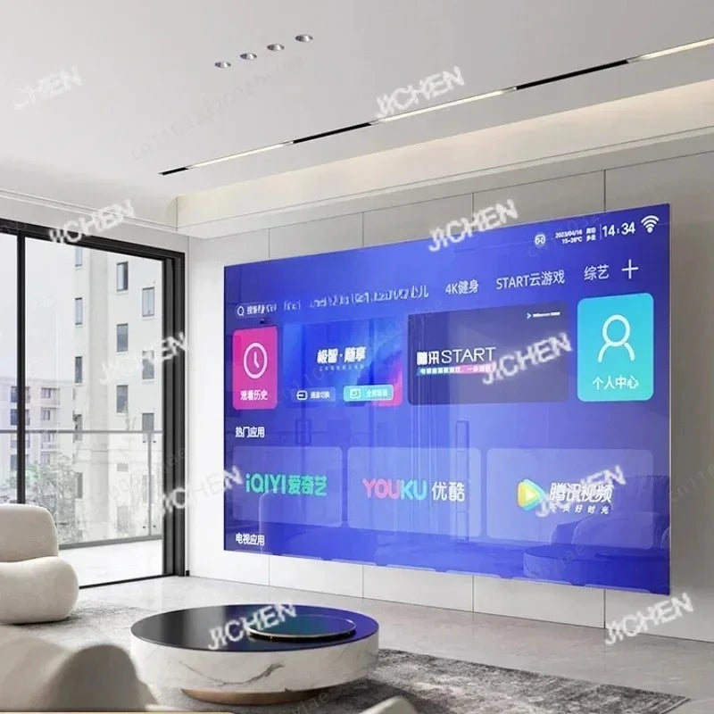 Frameless TV 100 Inch Intelligent Network 85WIFI75 High Definition 4k65 LCD Full Large Screen